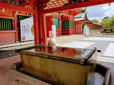 富士山本宮浅間大社の手水舎