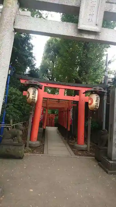 五條天神社の鳥居