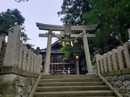 清水八幡神社の鳥居