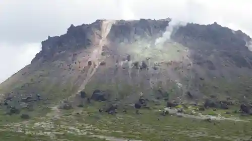 樽前山奥宮の芸術