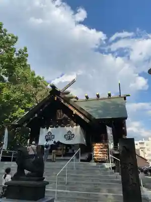 札幌諏訪神社の本殿・本堂