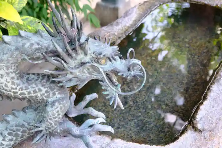 西琳寺の手水舎