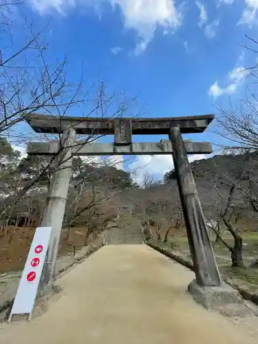 宝満宮竈門神社の鳥居