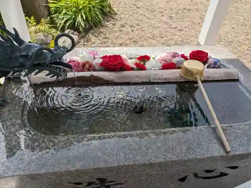 諏訪神社の手水舎