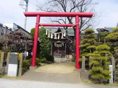 市杵姫神社の鳥居