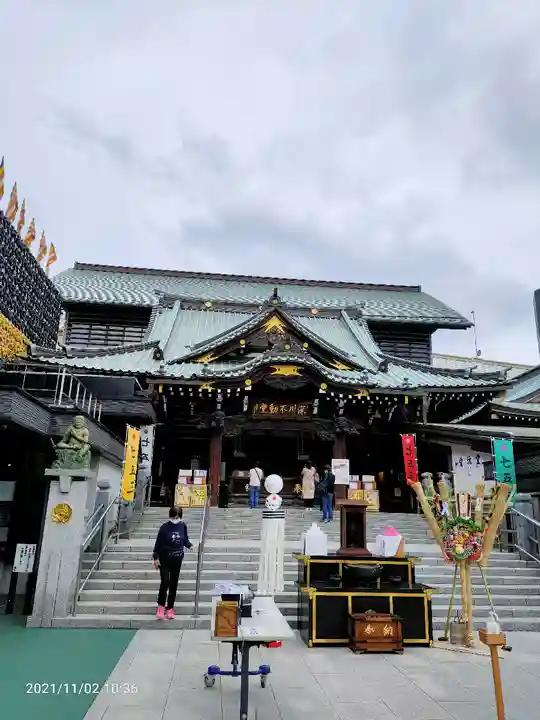 成田山深川不動堂(新勝寺東京別院)の本殿・本堂