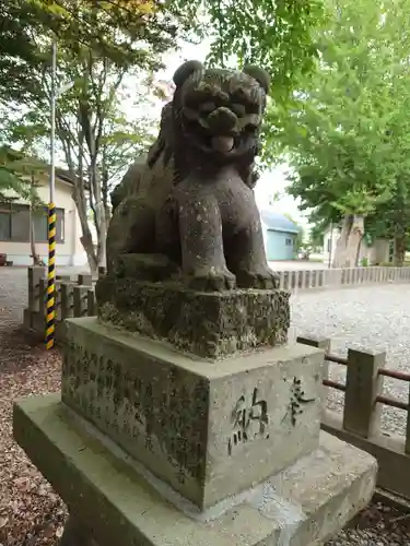 南幌神社の狛犬