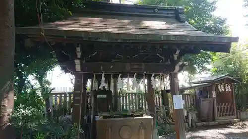 大原稲荷神社の手水舎