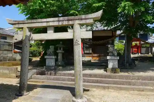 素佐男神社(大神神社境外末社)の鳥居