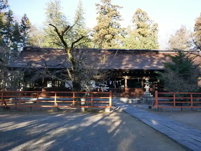 大井俣窪八幡神社の本殿