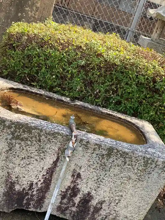 妻崎神社の手水舎