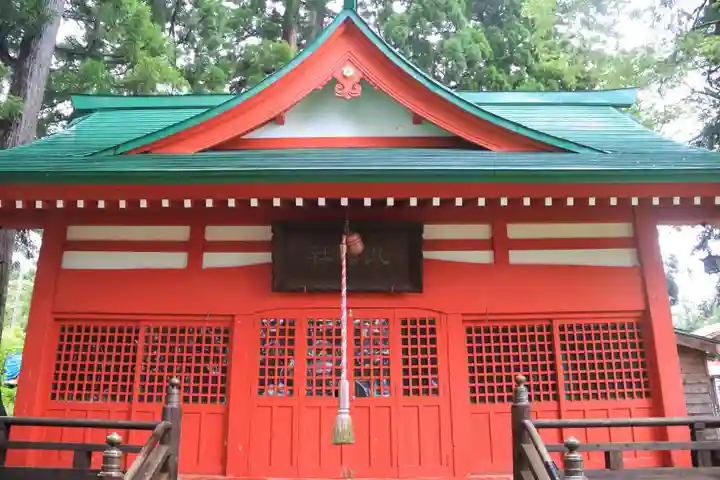 八幡社の本殿・本堂