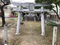 上之町神社(鳥居松町)の鳥居