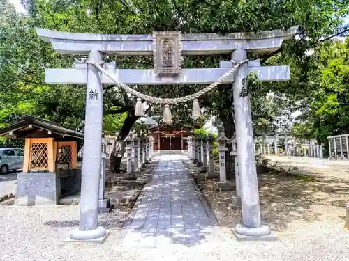 森岡八幡社の鳥居