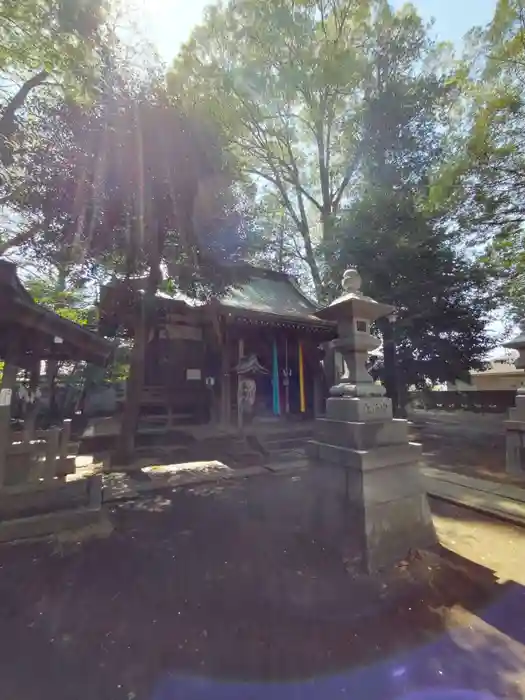 上連雀神明社の本殿
