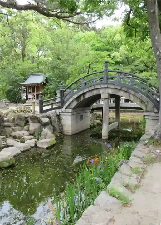 西宮神社の庭園