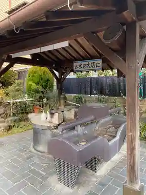 矢合観音の手水舎