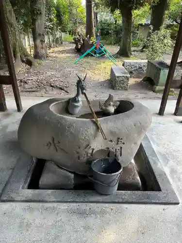 常祗稲荷神社の手水