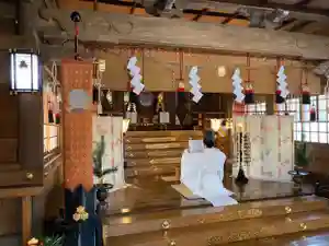 釧路一之宮 厳島神社の本殿・本堂(2021年03月11日(木) 20時18分45秒投稿)