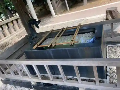 江南神社の手水舎