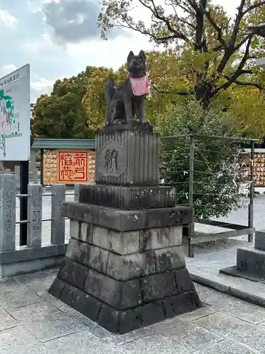 箭弓稲荷神社の狛犬