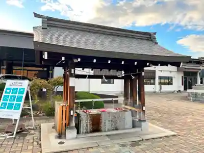 山形縣護國神社の手水舎