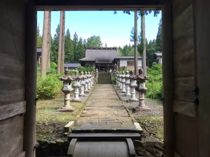 天台寺の本殿・本堂