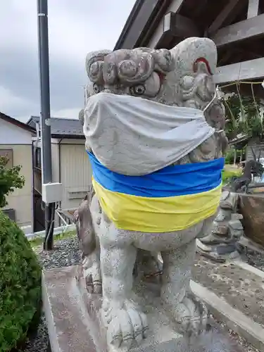 加茂神社の狛犬