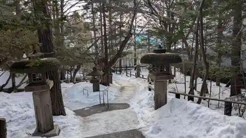 白石神社の景色