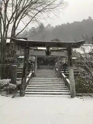 古峯神社の鳥居