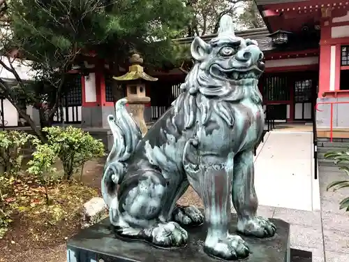 宮崎八幡宮の狛犬