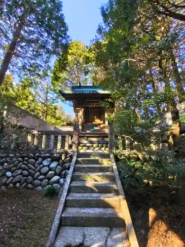 小山神社の本殿・本堂