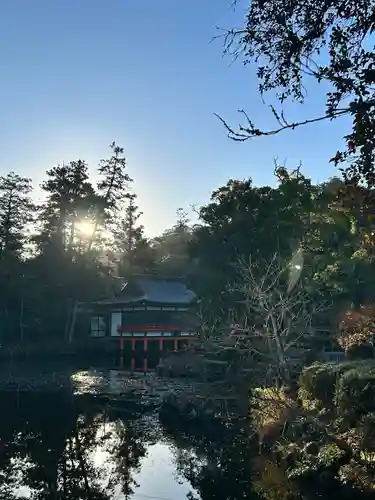 宇佐神宮の庭園