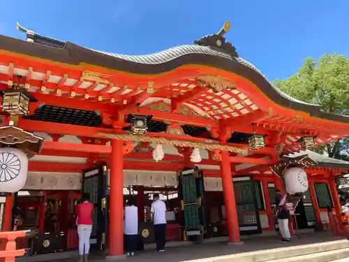 生田神社の本殿・本堂