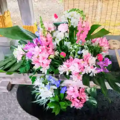 彌彦神社　(伊夜日子神社)の手水舎