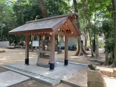 日野神社の手水舎
