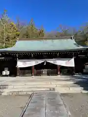 山梨縣護國神社の本殿