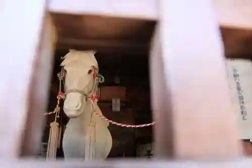 三春大神宮の像