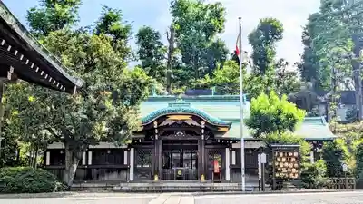 白金氷川神社の本殿・本堂