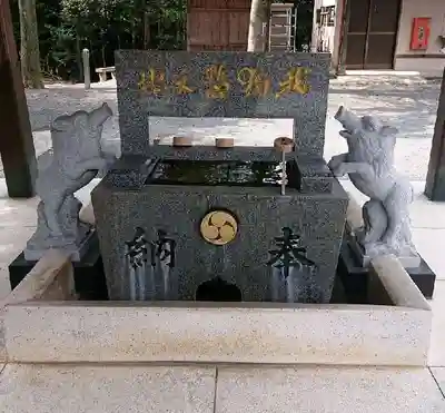 葛原八幡神社の手水舎