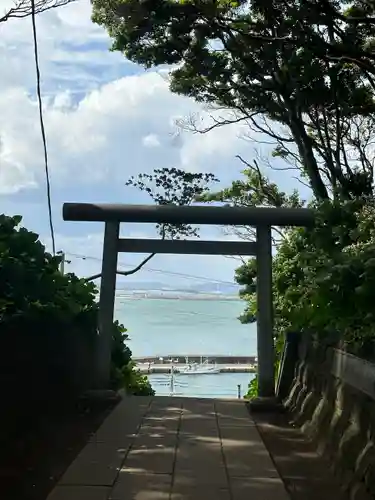 酒列磯前神社の鳥居