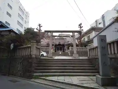 諏訪神社の鳥居