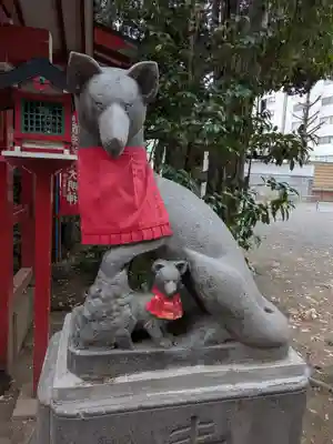花園神社の狛犬