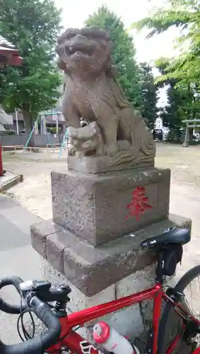 第六天神社の狛犬