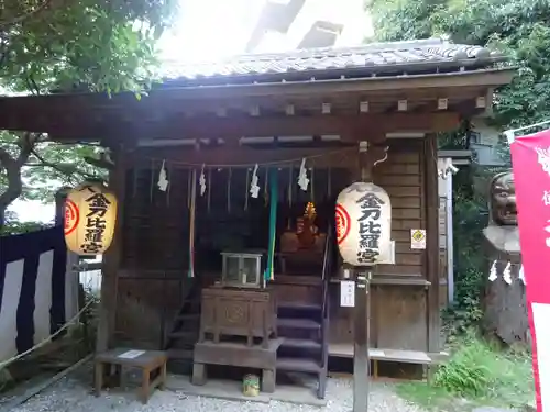 大綱金刀比羅神社の本殿・本堂