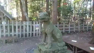 宝登山神社の狛犬