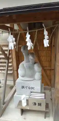 蛇窪神社の狛犬