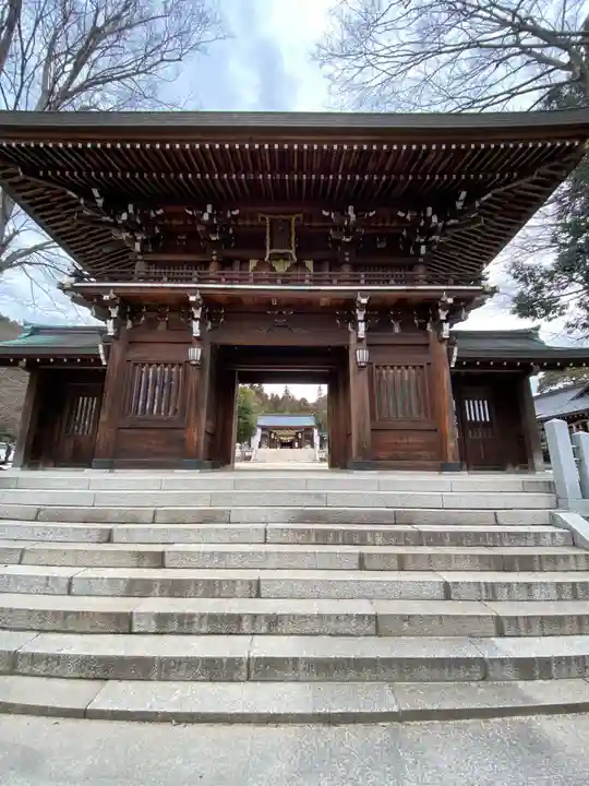 速谷神社の山門・神門