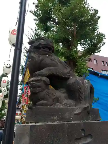 市守大鳥神社の狛犬