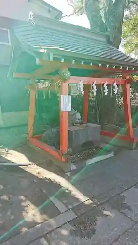 龍ケ崎八坂神社の手水舎